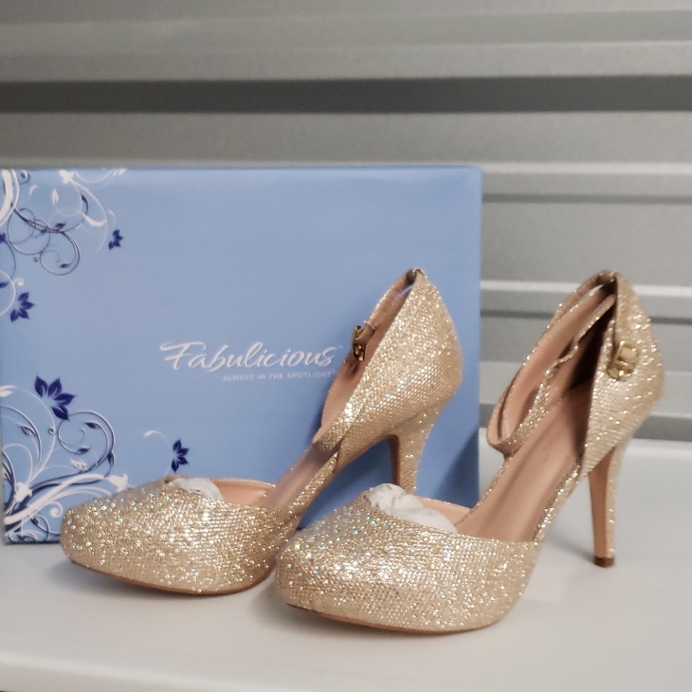 Fabulicious rhinestone heels